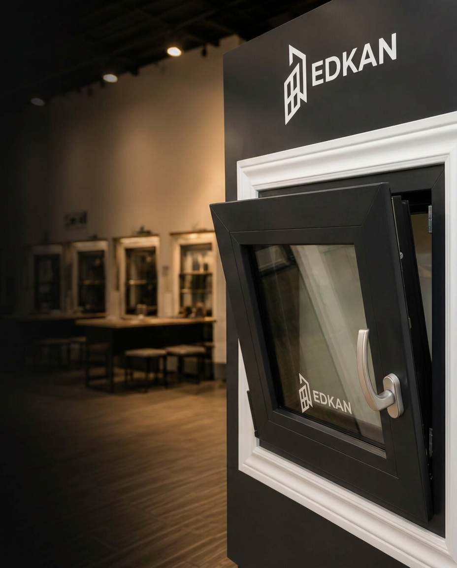 EDKAN European Windows Showroom Display in Saint-Eustache EDKAN European window showroom display in Saint-Eustache Quebec